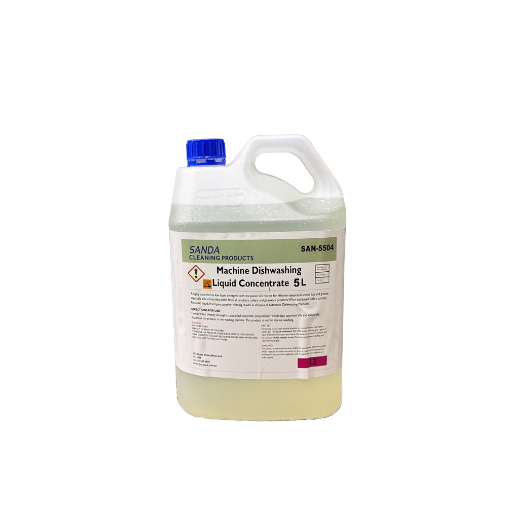Machine Dishwashing Liquid 5L SAN-5504