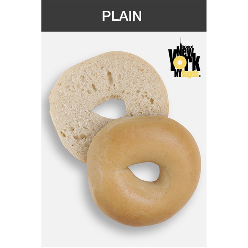 Bagels Plain 60x120g 120mm Parbake*