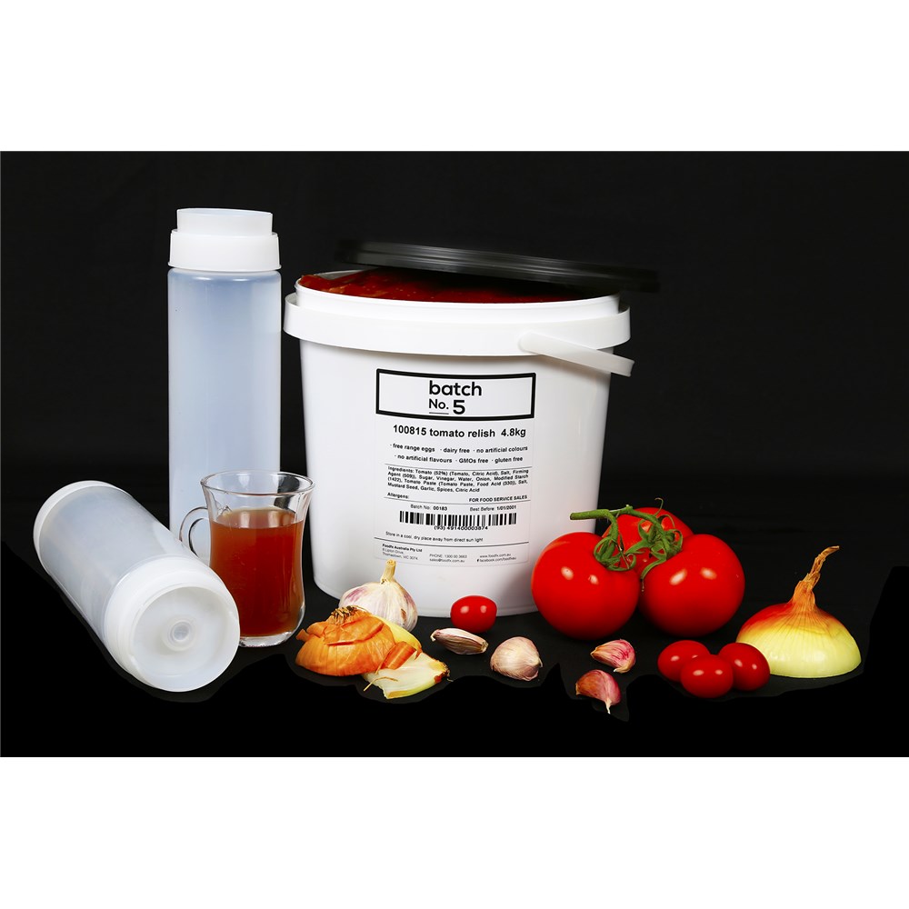 Tomato Relish Batch #5 4.8k