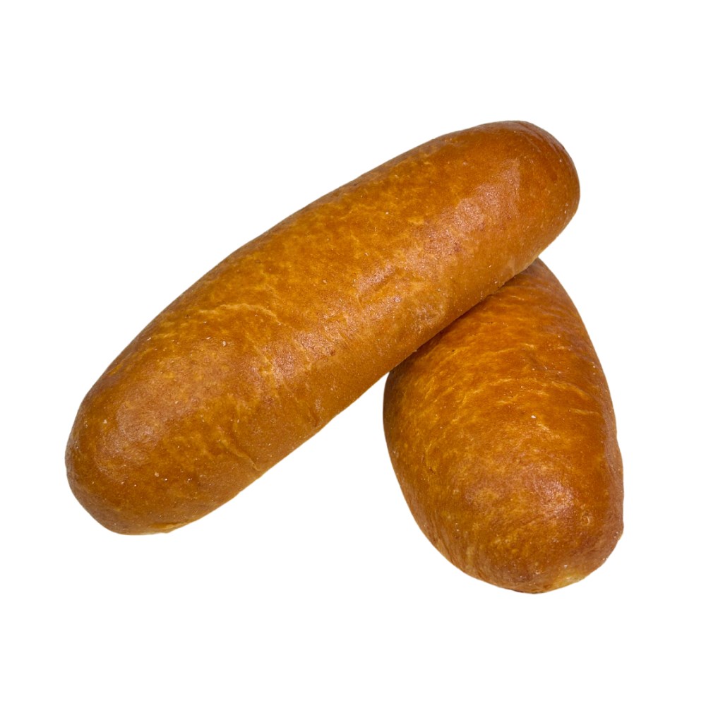 Milk Bun Hot Dog Roll 60X95gm