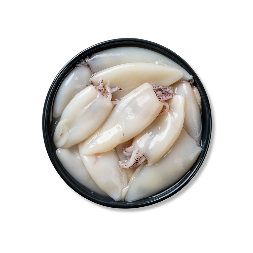 Whole Cleaned Squid U5 2kg (6) Loligo