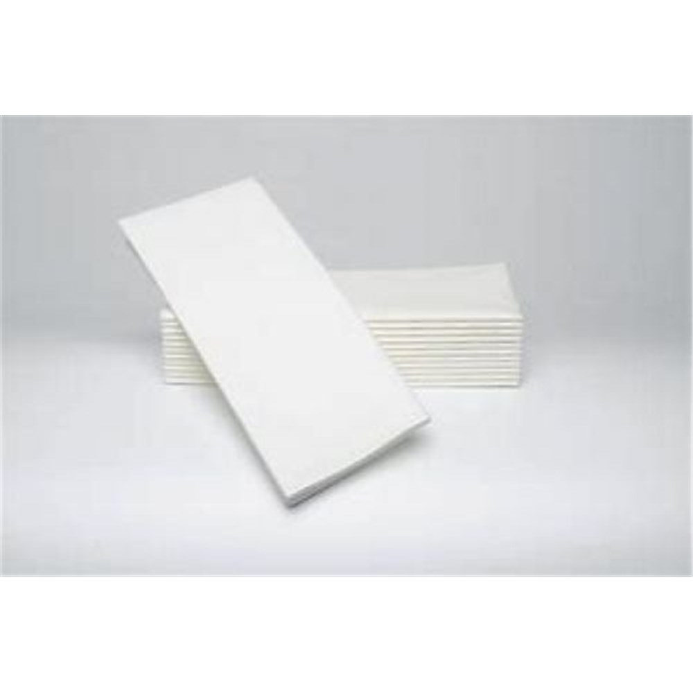 Napkin Dinner Quilted White GT Fold 2P