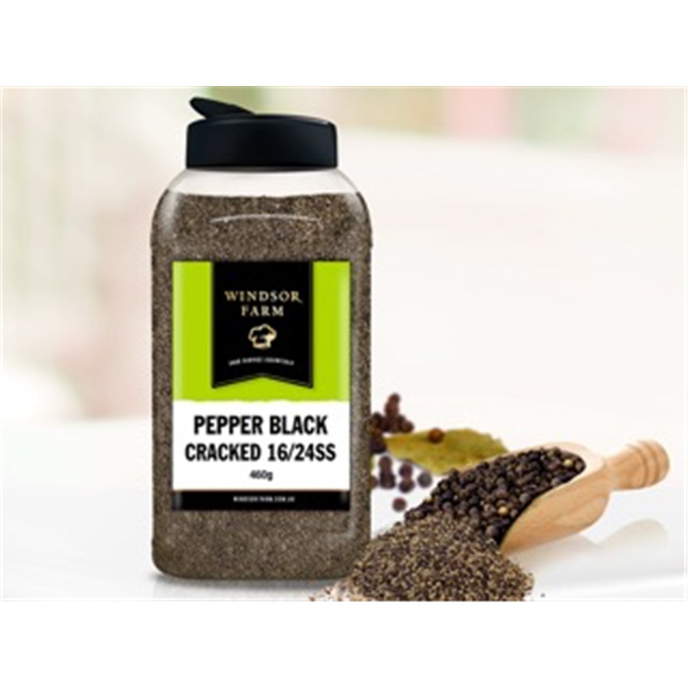 Pepper Black Cracked Fine 460g (6)