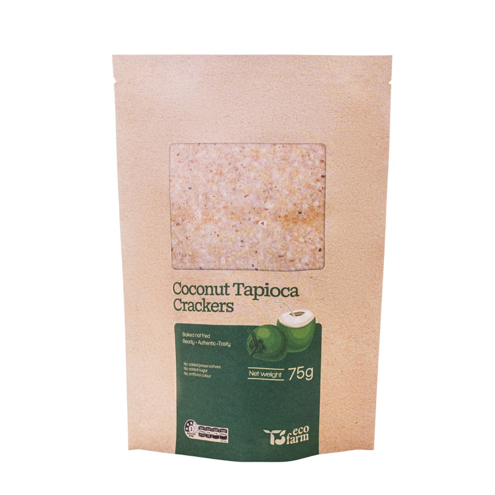 Coconut Tapioca Crackers 12x75g