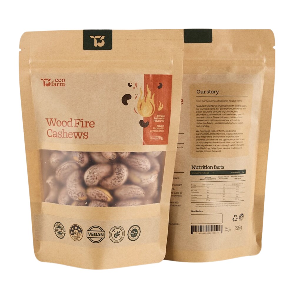 Wood Fire Cashews 12x225g