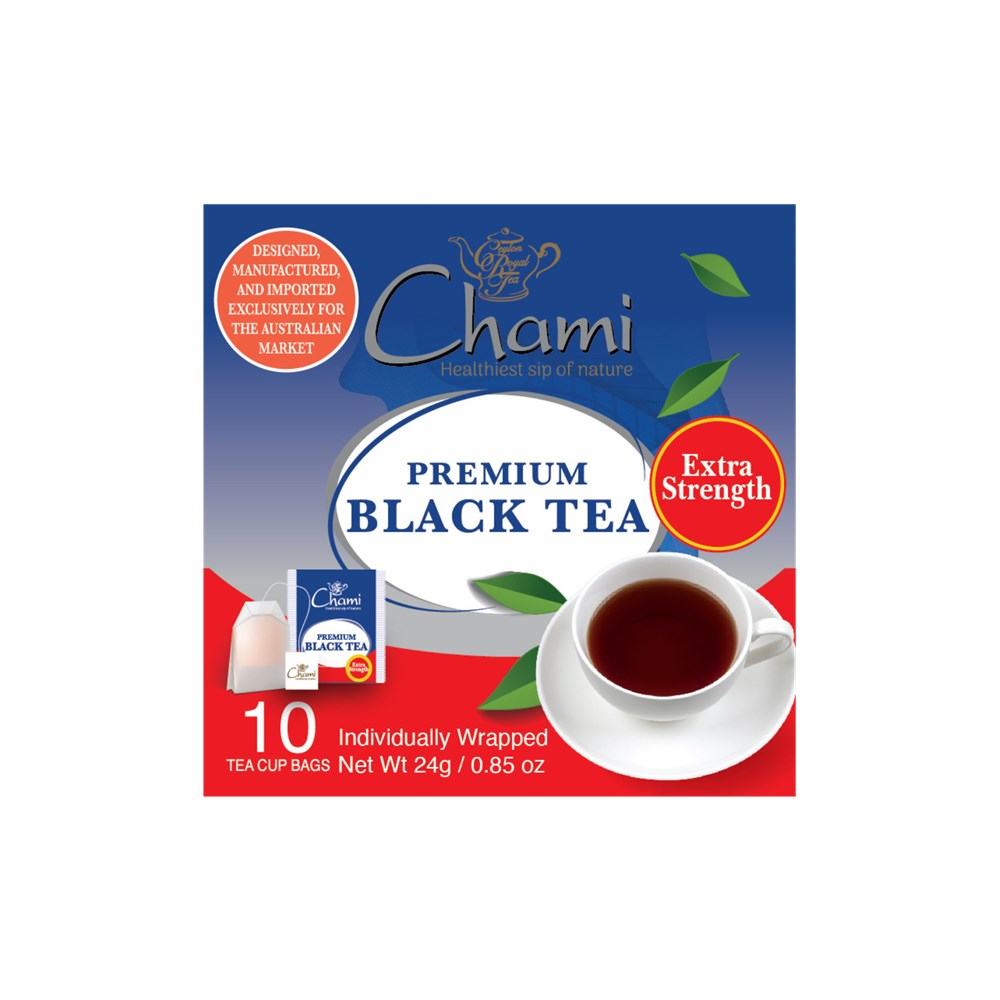 Tea Bags Extr Strength Black 10pk x24 80389