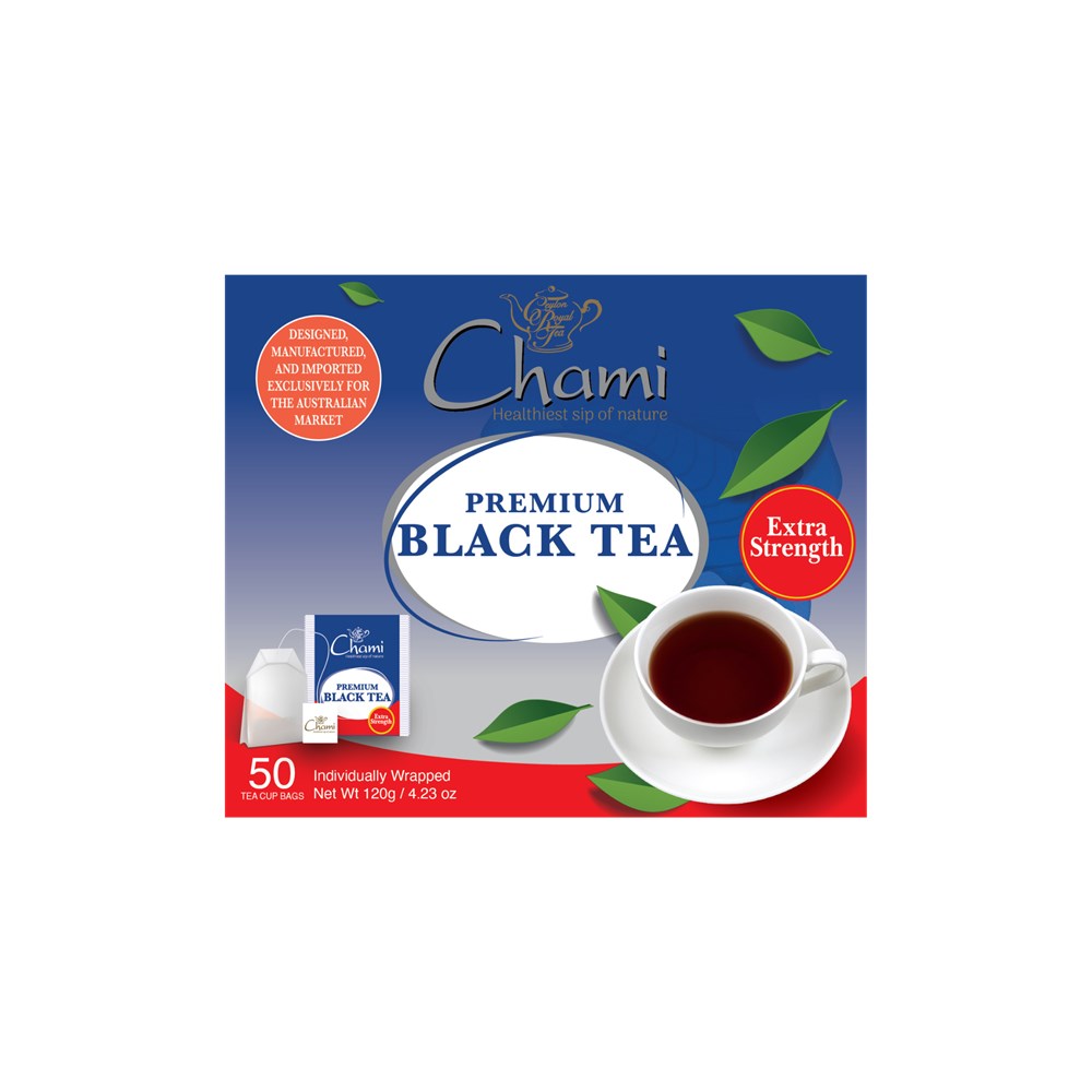 Tea Bags Extr Strength Black 50pk x5  80391