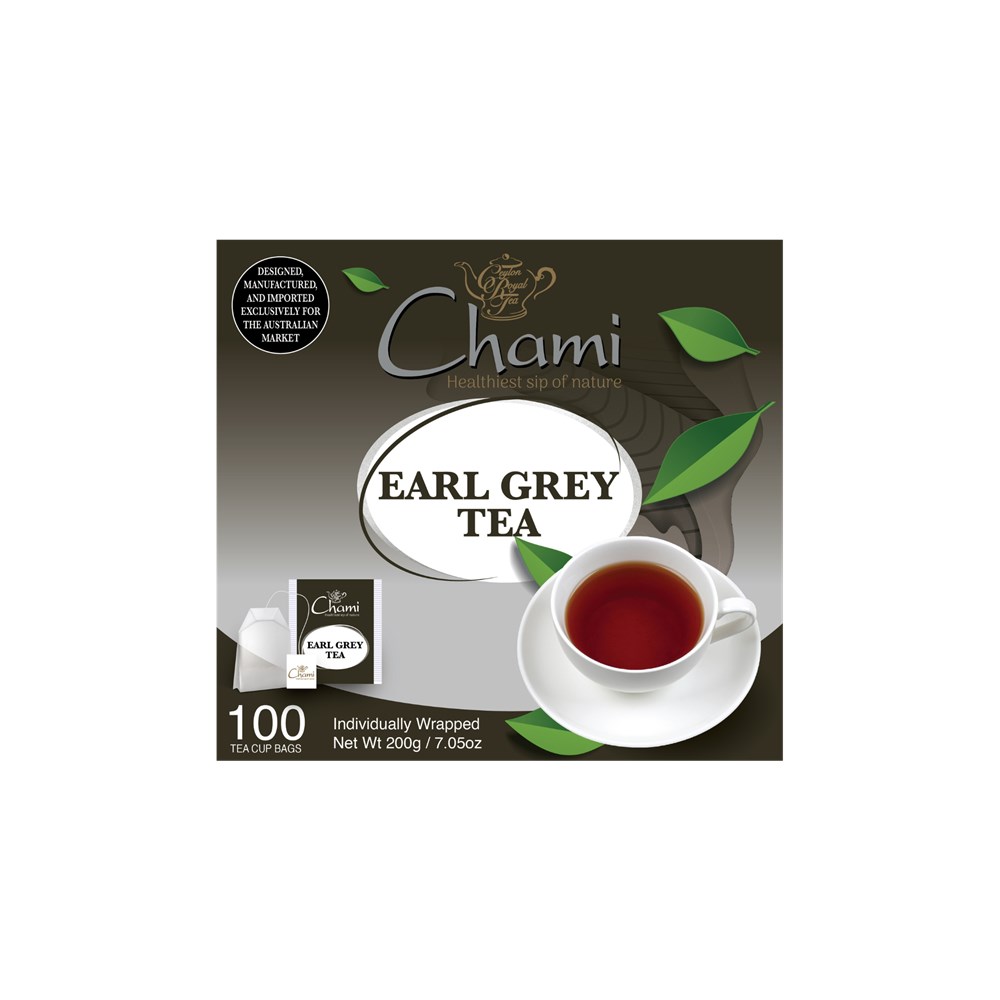 Tea Bags Earl Grey Black 100pk x5 80400