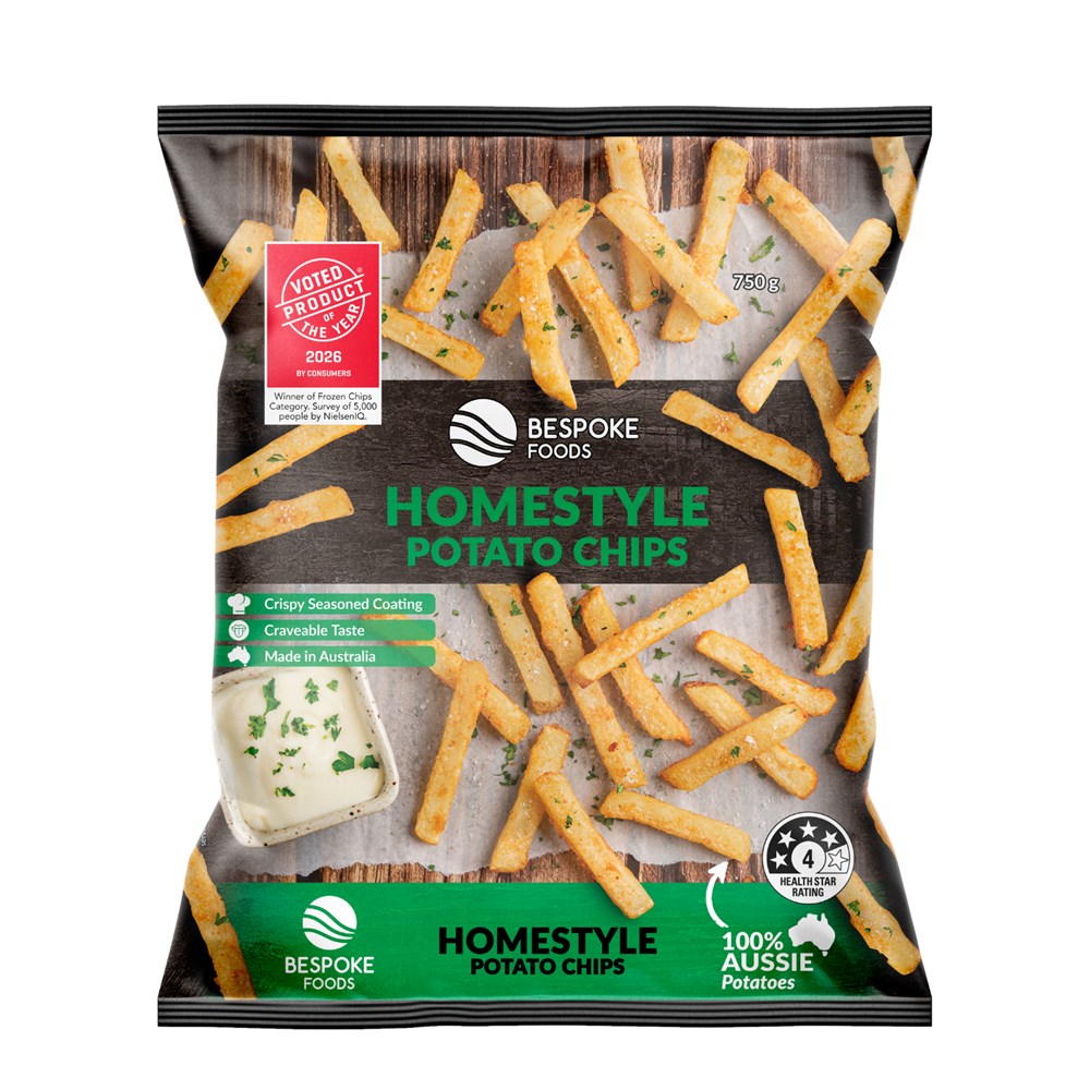 Chip RETAIL Homestyle Potato 8x750g FZ