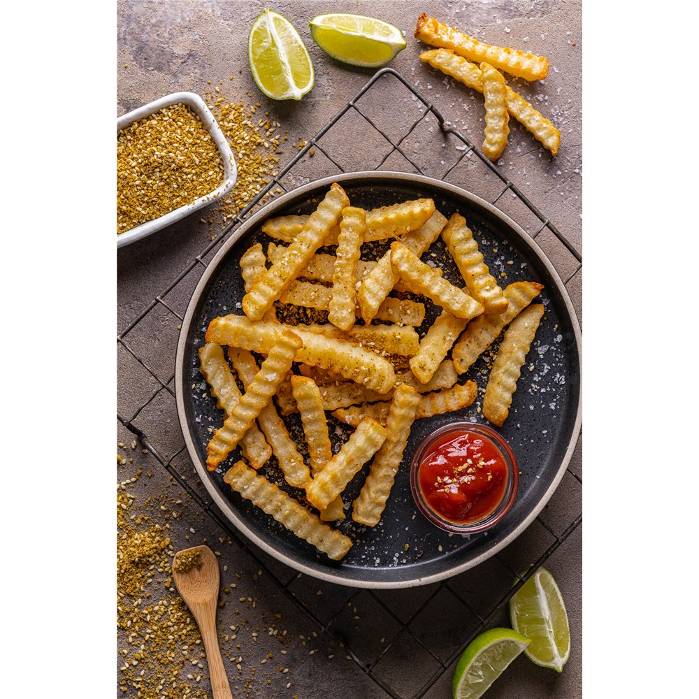 Crispy Coated Crinkle Cut Chip 13mm 4x3kg