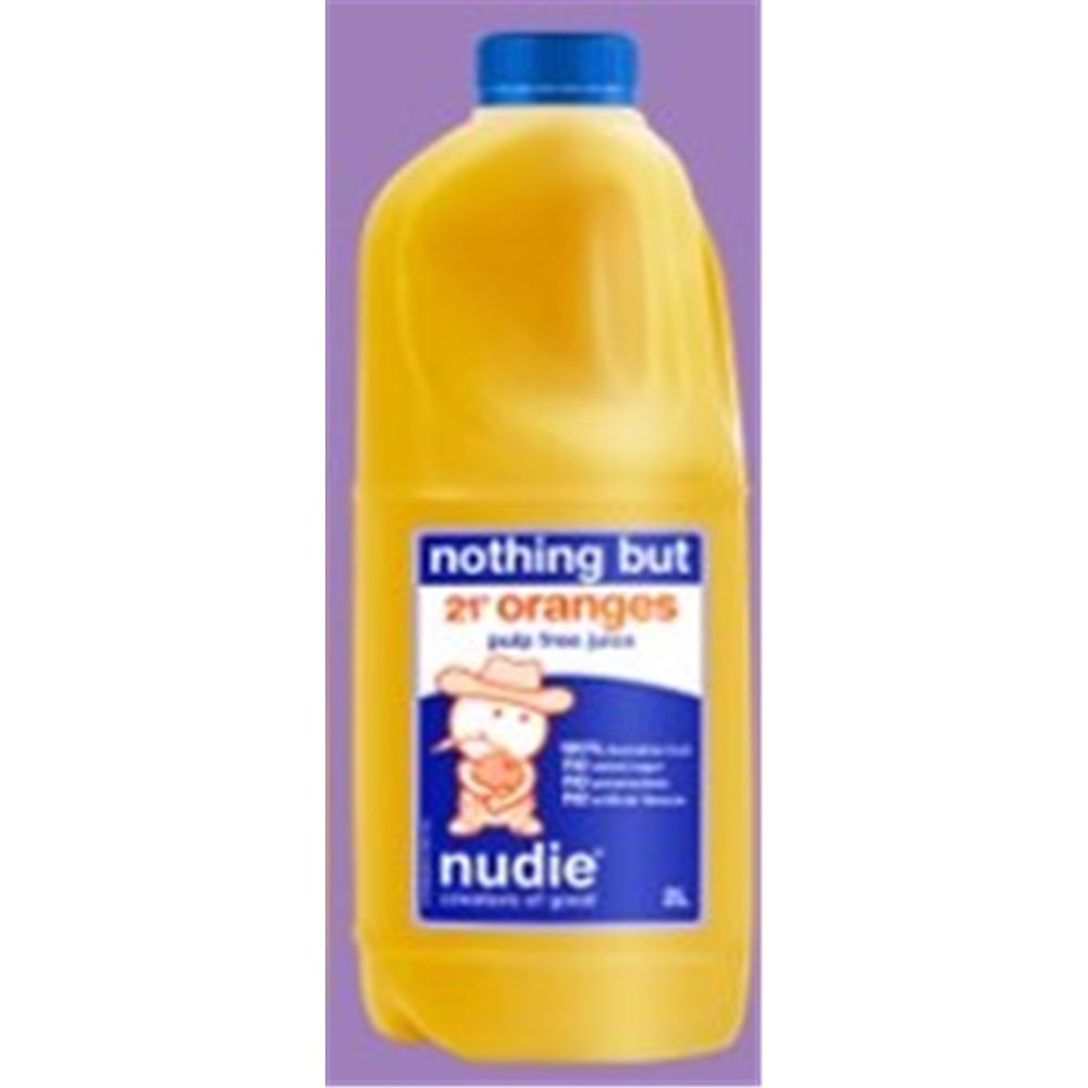 Orange Juice Pulp Free Fresh 2Lx6 *