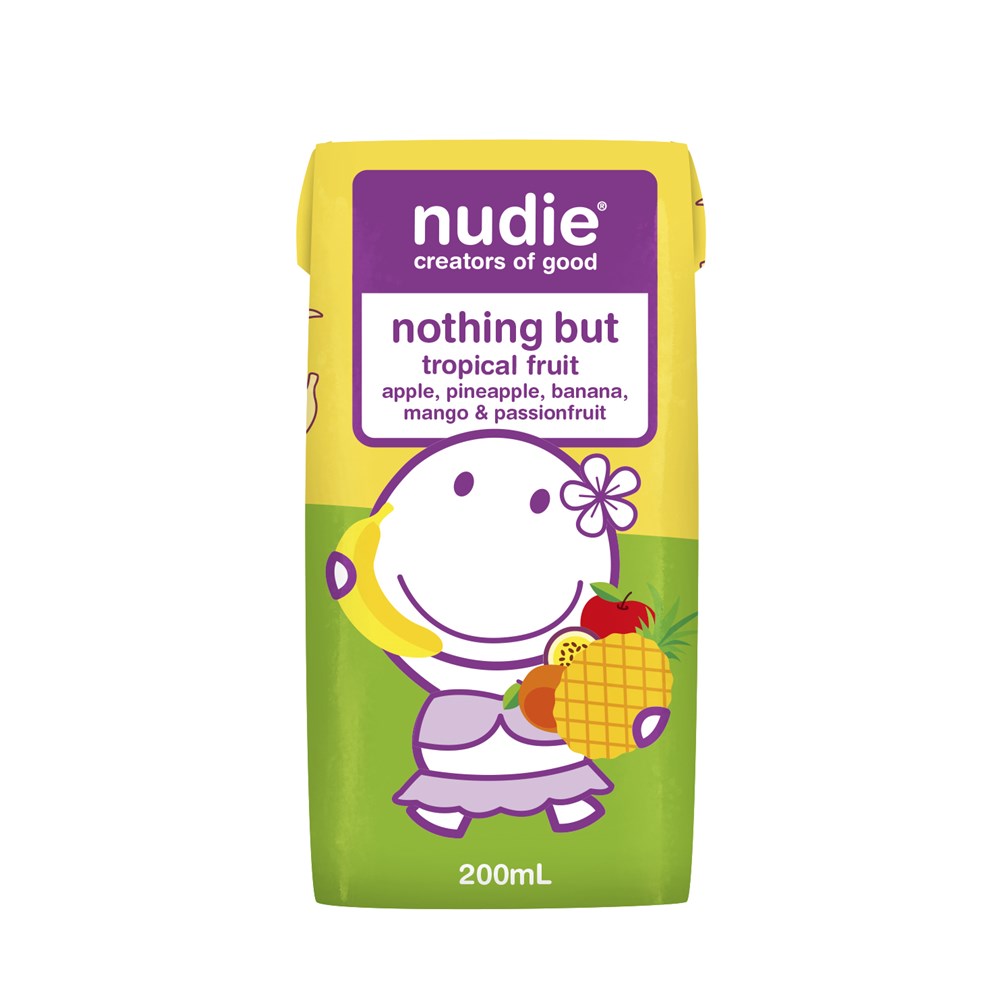 Nudie Kids Tropical 200mlx10 *