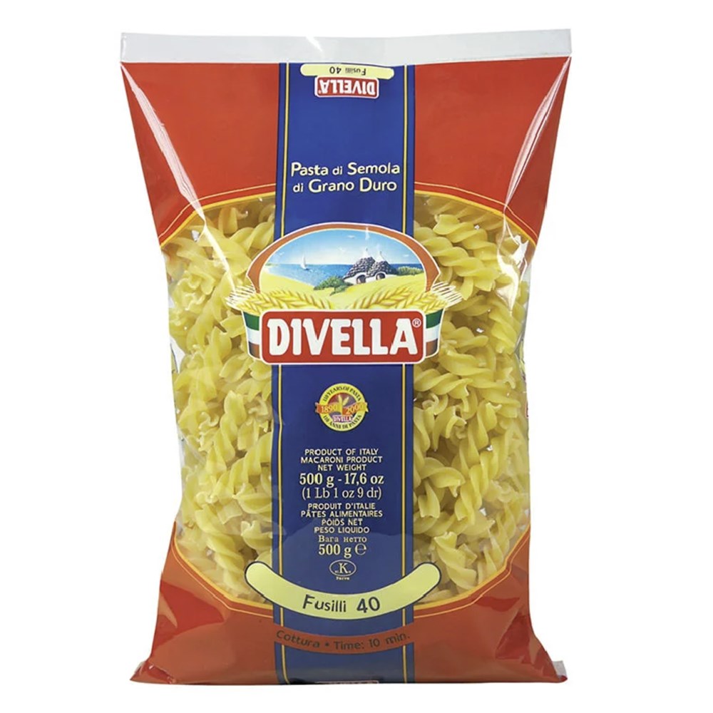 Fusilli Pasta Dry #40 15x1K