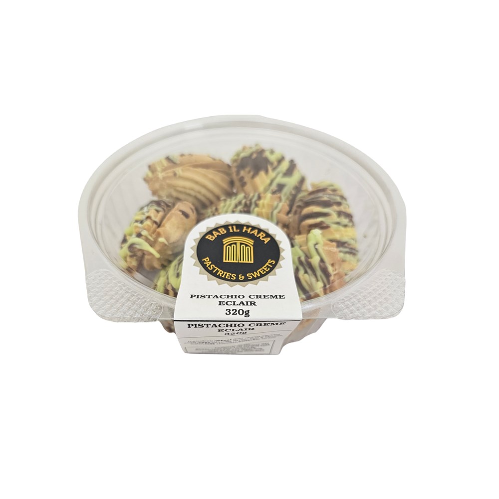 Pistachio Creme Eclair 9x320g B672