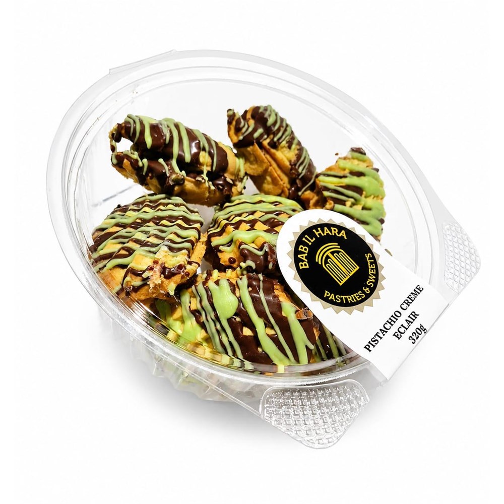 Pistachio Creme Eclair 9x320g B672 RETAIL