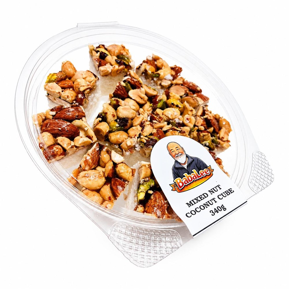 Mixed Nut Coconut Cube 12x340g B669