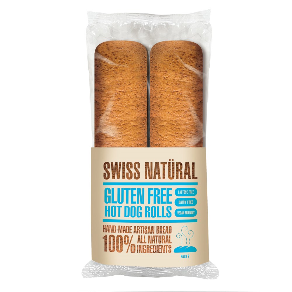 Gluten Free Hotdog Rolls 22x2pk GF  FZ
