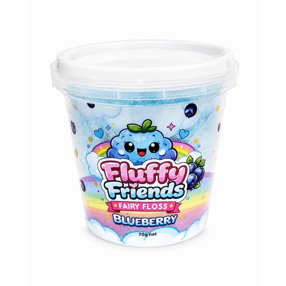 Fairy Floss Blueberry 12X70g