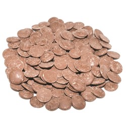 Milk Chocolate Button 15K SIENNA 615607 Bulk