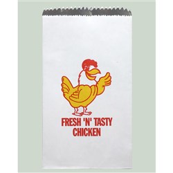 Chicken Bag Printed Extra Large Foil Lined 250S