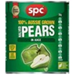 Pear Halves Nat Juice A10 (3) 3219