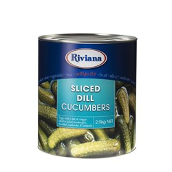 Dill Cucumber Sliced 2.9K (3) L 