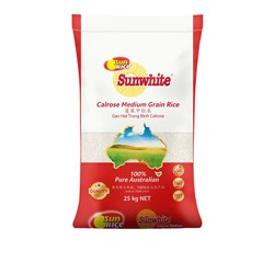 Calrose Rice Med Grain 25K  Aust