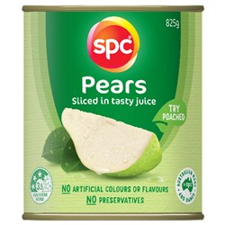 Pear Sliced Nat Juice 825G (12)