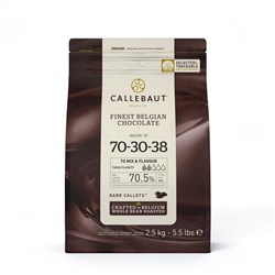 Belg Dark Chocolate Callet 70.5% 2.5K (8) 703038