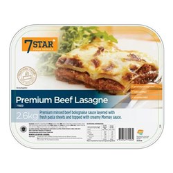 Lasagne Beef Tray 2.6k (5)