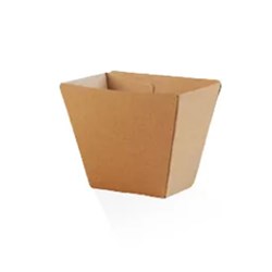Chip Cup Brown Corrugated 500s PCC2