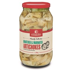 Artichokes Hearts Quarter Marinated 1.9k (6) 