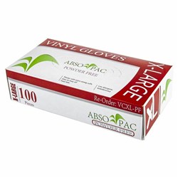 Vinyl Glove Powder Free Ex-Large 100s (10) D