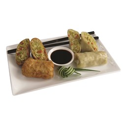 Mini Dim Sim Vegetable 1kg (10) VF