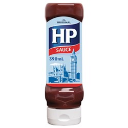 HP Sauce Sq PET 390ml (12)