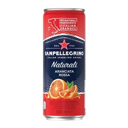 Aranciata Rossa Cans 330mlx24