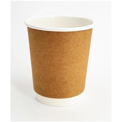 Double Wall KRAFT COMBO 8oz Cup 500s