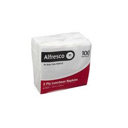 Napkin Dinner White 2P 1/4 Fold 1000s N2DW 