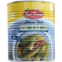 Cucumbers Whole in Brine 3K (6)