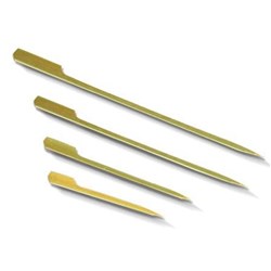 Bamboo Skewer Boat Oar 18cm 100s (50)