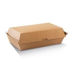 Snack Box Large Brown Corrugated 200s PBSBL-F