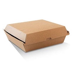 Dinner Box Brown Corrugated 150s ABDB-F