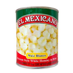White Hominy Corn 822g (12) 5073