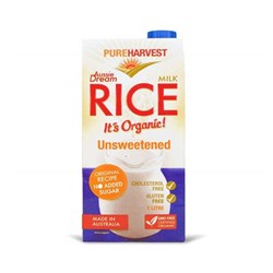 Rice Milk 12x1L Aussie Dream