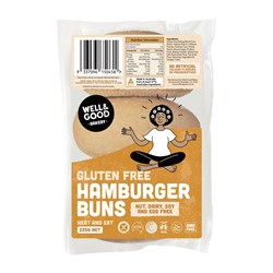 Gluten Free Hamburger Buns (75gx3)x8 GF