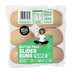 Gluten Free Slider Buns (35gx6)x8 GF