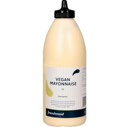 Plant Based Vegan Mayonnaise 1L Sq B (12) VF