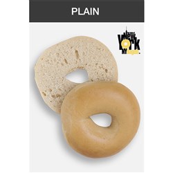 Bagels Plain 60x120g 120mm Parbake*