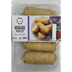 Vegetable Spring Roll 240gx6 Thaw Back FZ