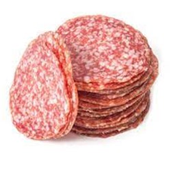 Pepperoni Salami Hot Sliced 2.5K (6) Halal